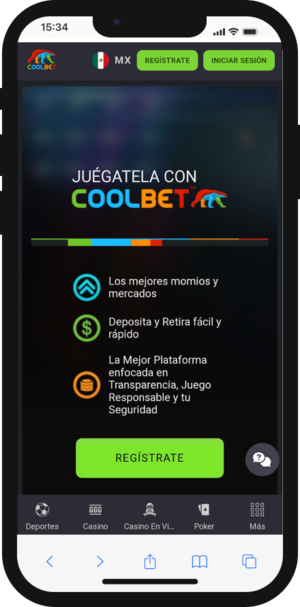 interfaz coolbet app mexico.