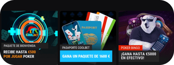 promociones de coolbet para poker.